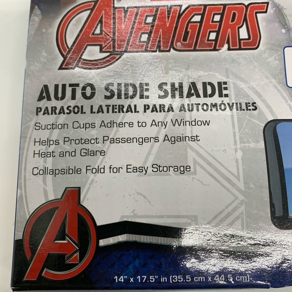 Marvel Avengers auto side shade sunblock screen shade hulk Captain America Thor - Picture 3 of 6